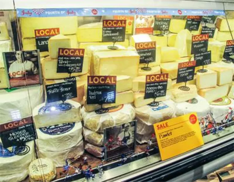 Aux USA, la consommation de beurre et de fromages a fait un bond de +2,3 % en 2016 par rapport à 2015. En 2017, on s’attend à une hausse des exportations de protéines et de fromages de la part
des États-Unis.