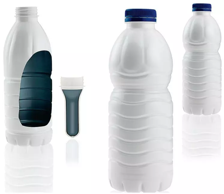 Des projets de recherche sont en cours
pour trouver des débouchés au PET opaque.