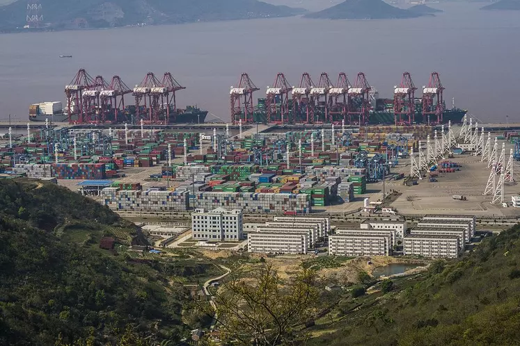 Le port chinois de Ningbo