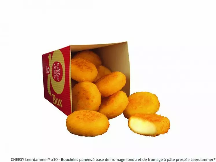 Cheesy de Leerdammer chez Quick