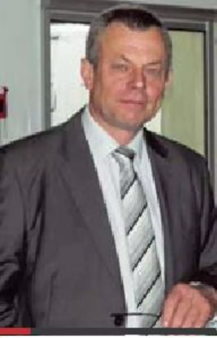 Jacques Quaybeur,
président de la
coopérative Laitnaa.