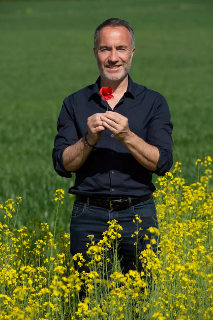 Sébastien Loctin, président-directeur fondateur de Biofuture (marque Quintesens et .nod) et à l’initiative du collectif En vérité.