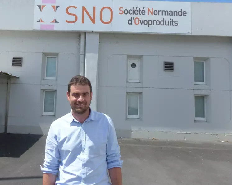 Yannick Bessin, président de SNO Bessin.