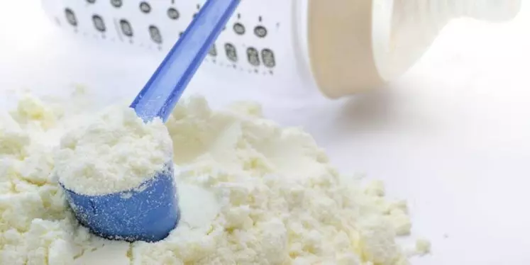 La faiblesse de la demande chinoise interpelle, alors qu'elle est le premier importateur mondial de poudre de lait infantile.
