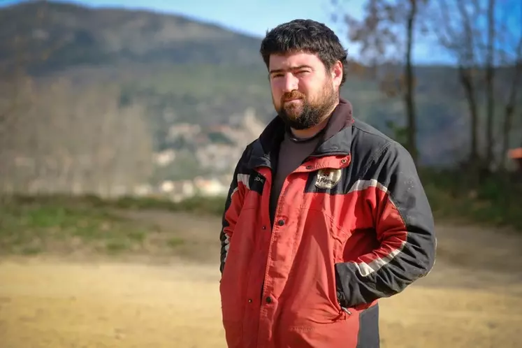 Galdric Sola, éleveur et président de l'association de l'IGP La Rosée des Pyrénées : « Au départ, il y a une dizaine d’éleveurs du département qui ont réfléchi à des solutions pour mieux valoriser les femelles en particulier ».