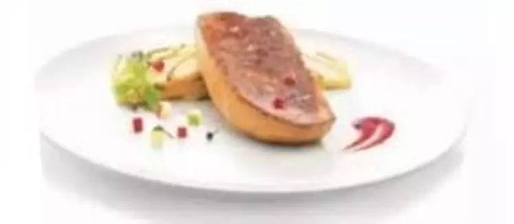 Rougié a une gamme de foies gras crus surgelés pour les restaurateurs.