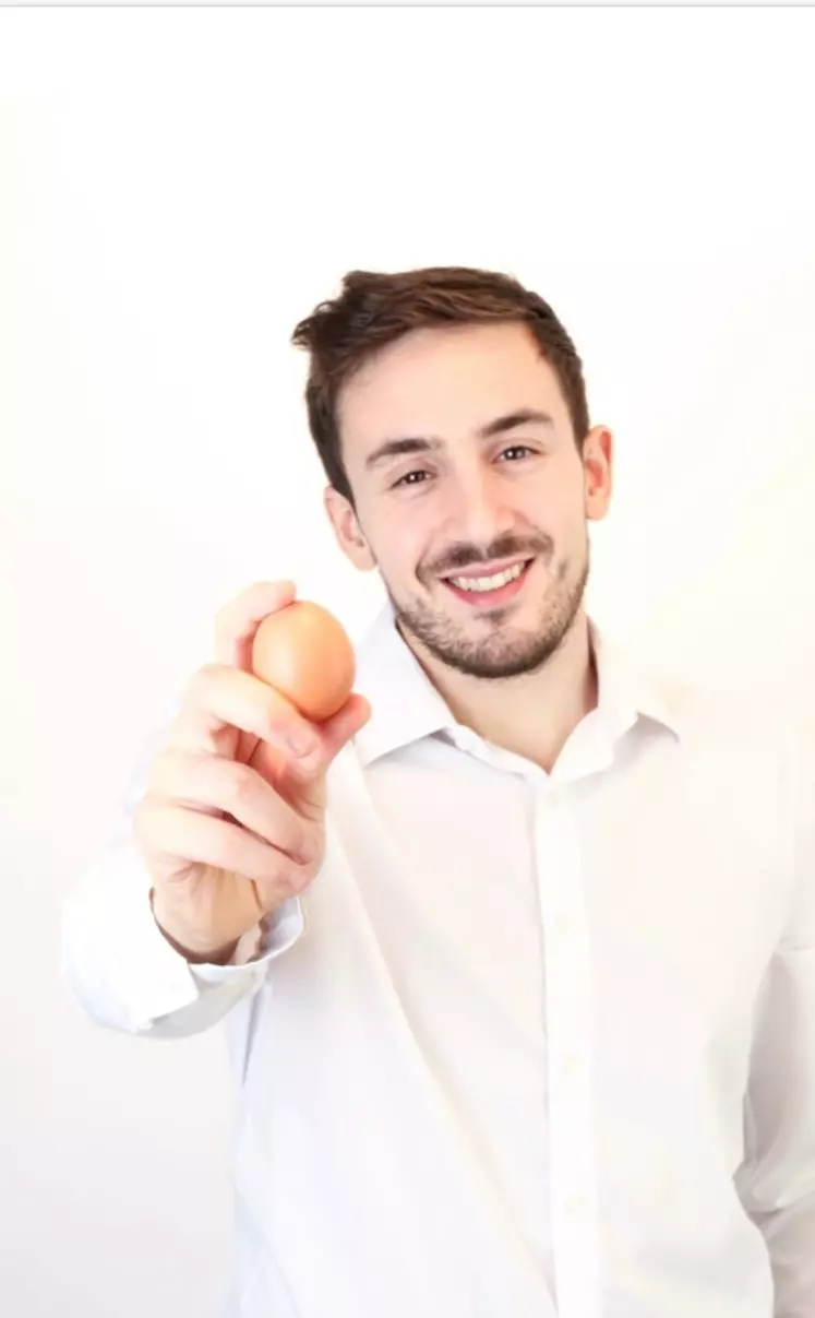 Yacine Kabèche, président-fondateur de la start-up Circul’Egg.