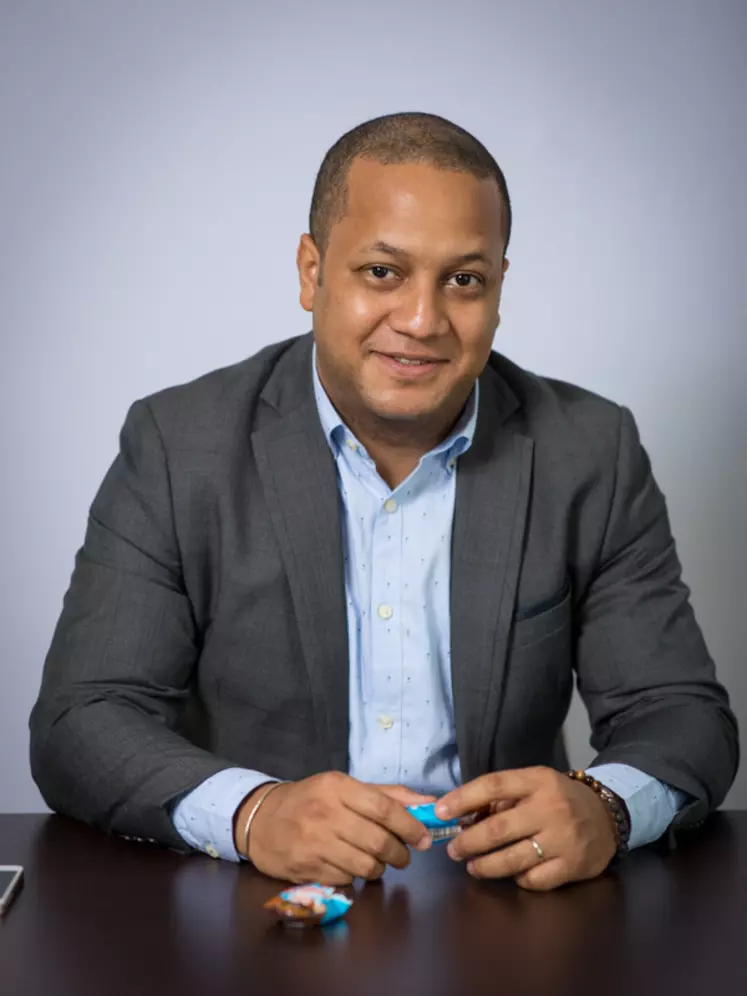 Antoine Resk Diomandé, responsable RSE du groupe Cémoi. © DR