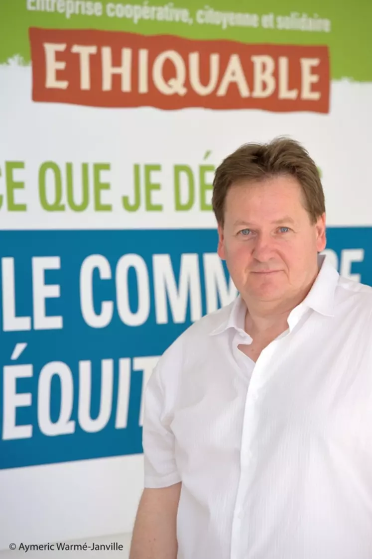 Christophe Eberhart, fondateur d'Ethiquable. © DR