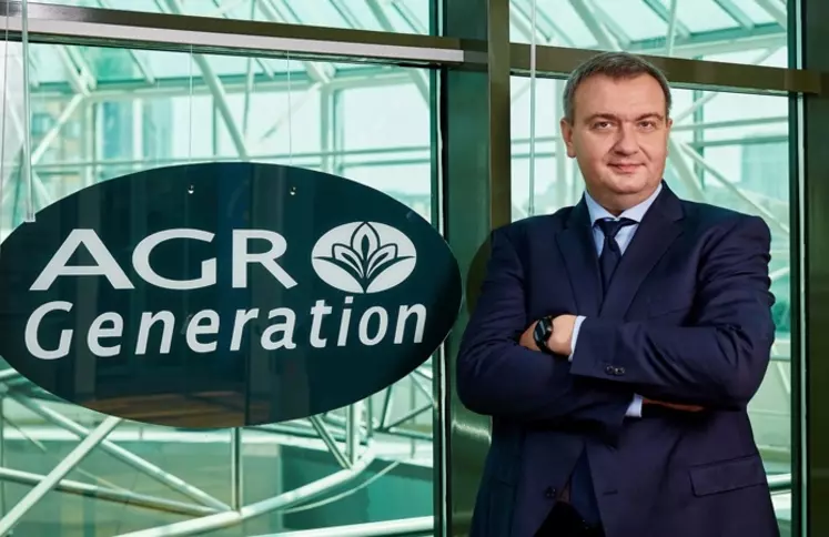 Sergiy Bulavin, directeur général d'Agrogeneration. © DR