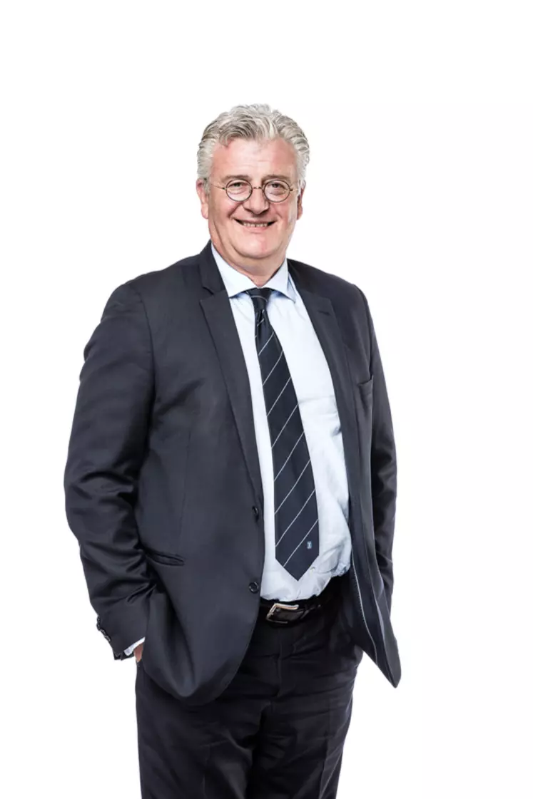 Erick Roos, directeur général de Moulins Soufflet. © Soufflet portraits