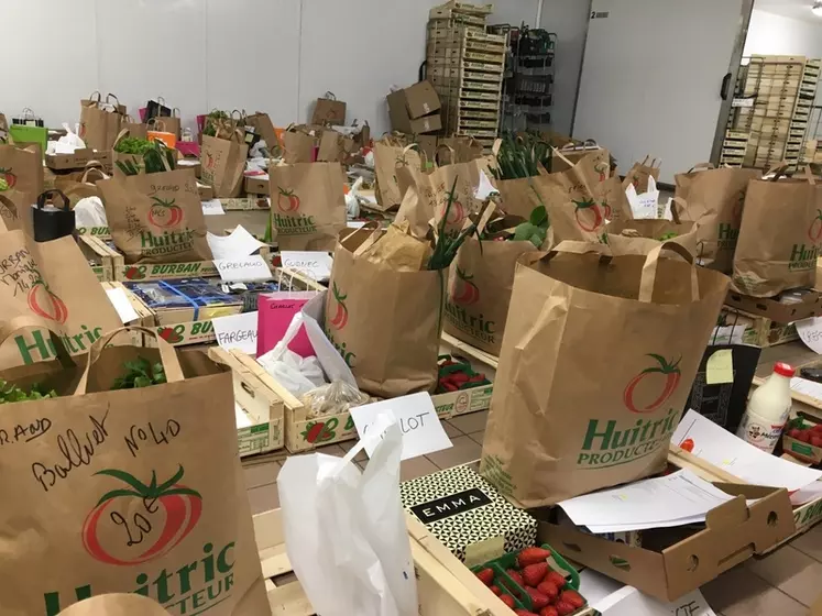 Le collège producteurs de Produit en presqu'île de Guérande a choisi de lancer le 25 mars un drive pour compenser une partie de la perte d’activité. © DR