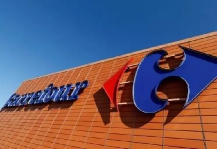 Carrefour prévoit de couvrir la totalité des rayons traditionnels des hypermarchés en viande bovine label Rouge. © DR
