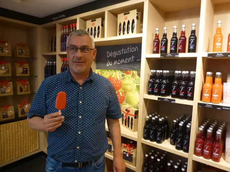 Alain Têtedoie, propriétaire depuis 2015 de l’entreprise artisanale de Pornic © Thierry Goussin