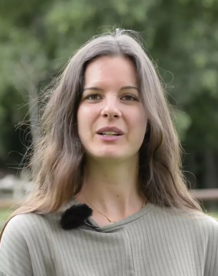 Laura Loffler, responsable des activités bios de Tereos. © DR