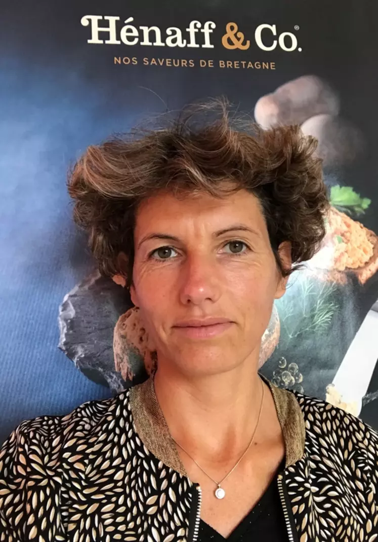 Caroline Guivarc’h, directrice recherche, marketing, développement et innovation du groupe Jean Hénaff. © DR