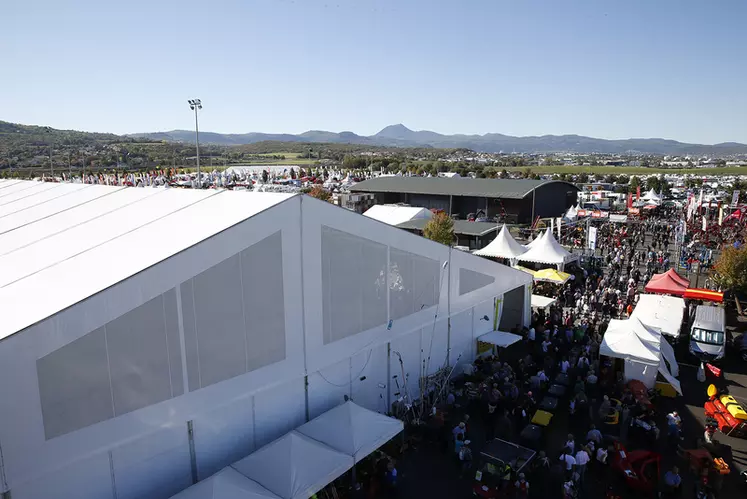 A l'heure actuelle, 90% des exposants sont déjà inscrits pour le Sommet de l'élevage qui se tiendra du 7 au 9 octobre prochain. © Sommet de l'élevage