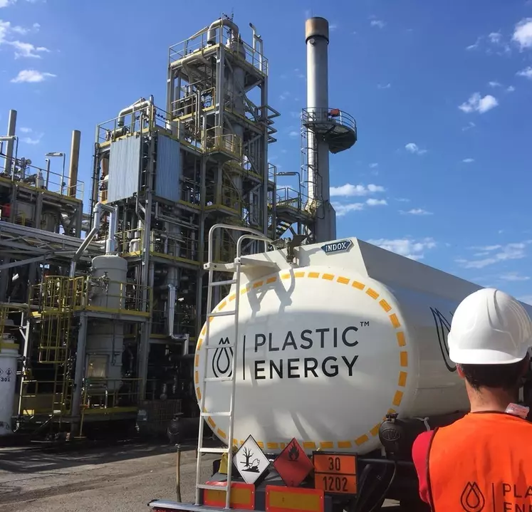 La société Plastic Energy a déjà deux usines de recyclage de plastiques en Espagne. © Plastic Energy