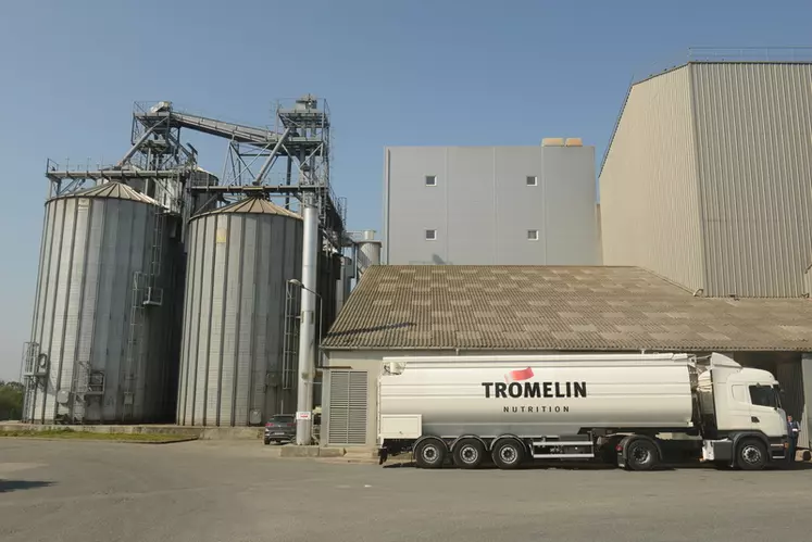 Tromelin Nutrition à Plounéventer (Finistère) où a été réalisé un investissement de 3 millions d'euros en 2019. © Franck Jourdain