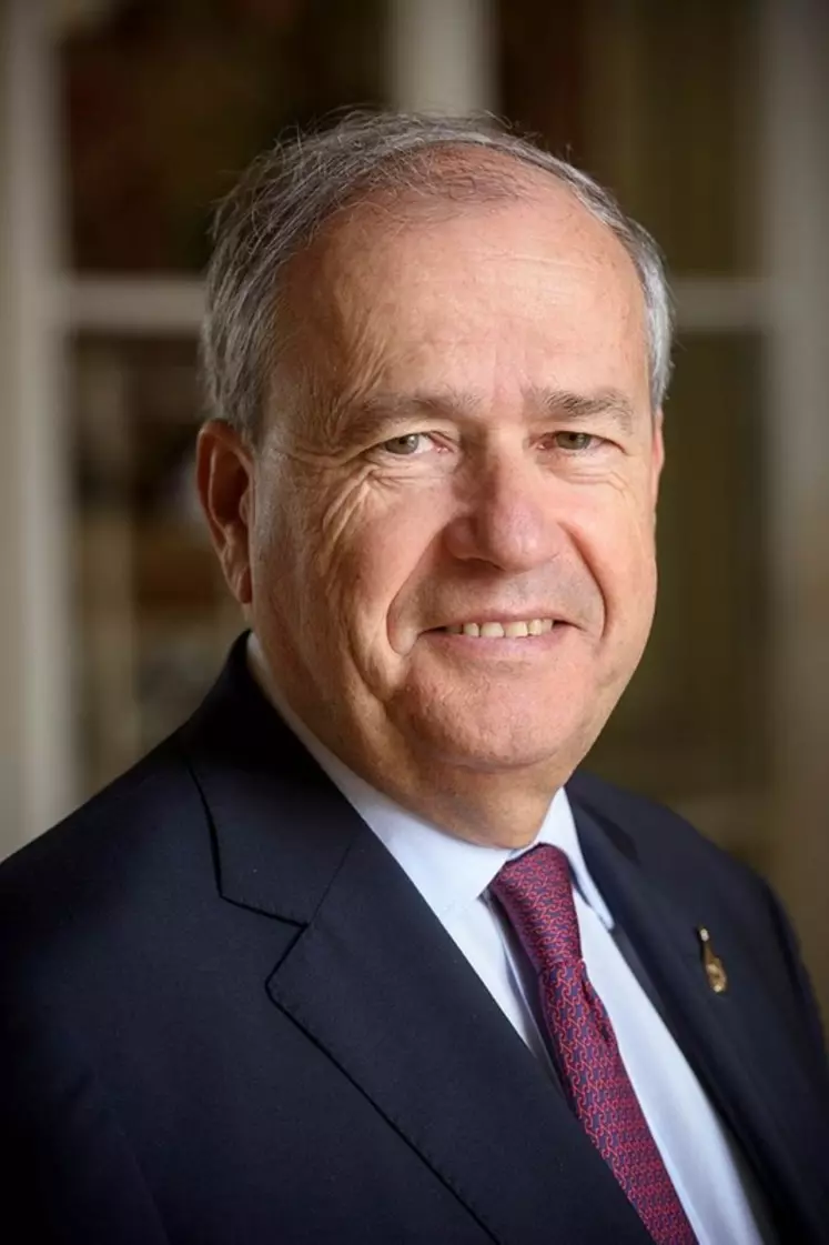 Jean-Pierre Cointreau, président de la fédération française des spiritueux.  © DR