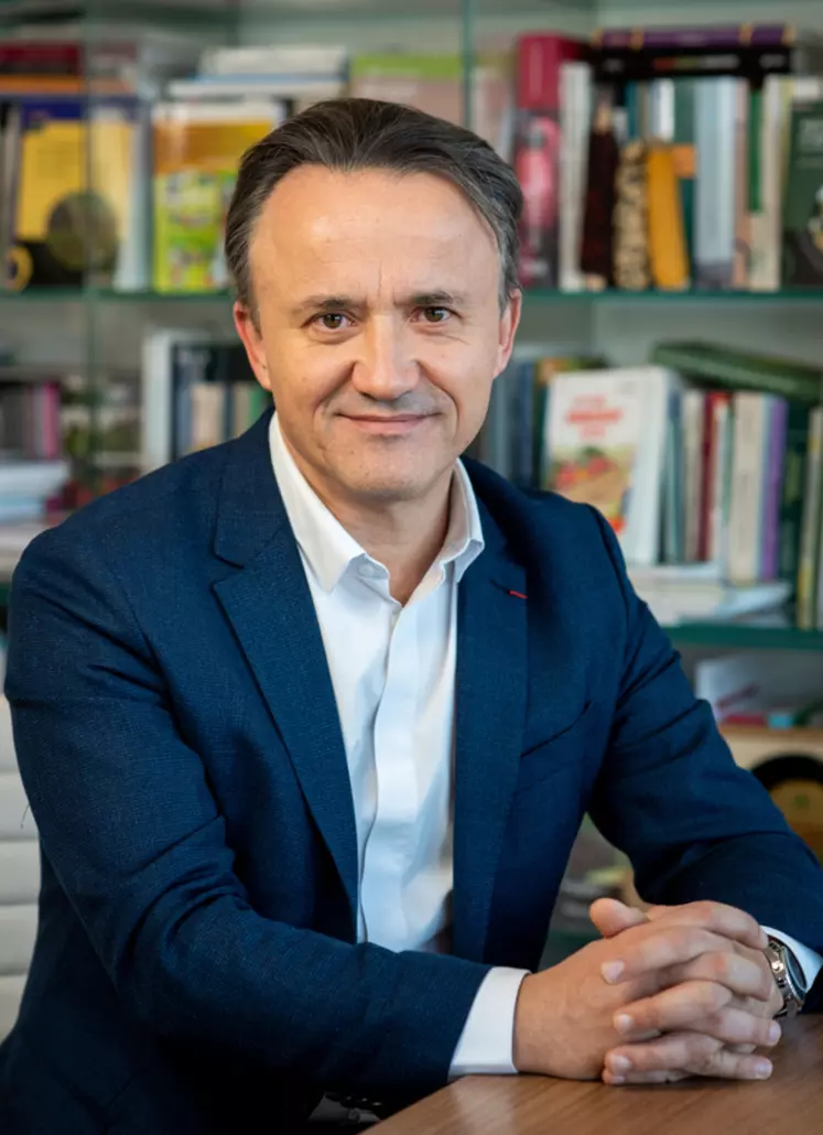 Philippe Mauguin, président directeur général de l'Inra. © BNICOLAS