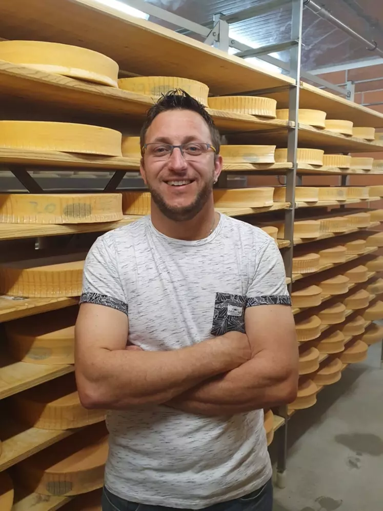 Alain Lamouille, président du syndicat interprofessionnel du fromage abondance. © DR