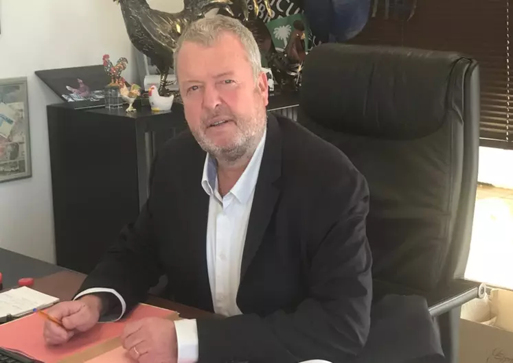 François Le Fort , directeur général de France Poultry (ex-Doux). © France Poultry