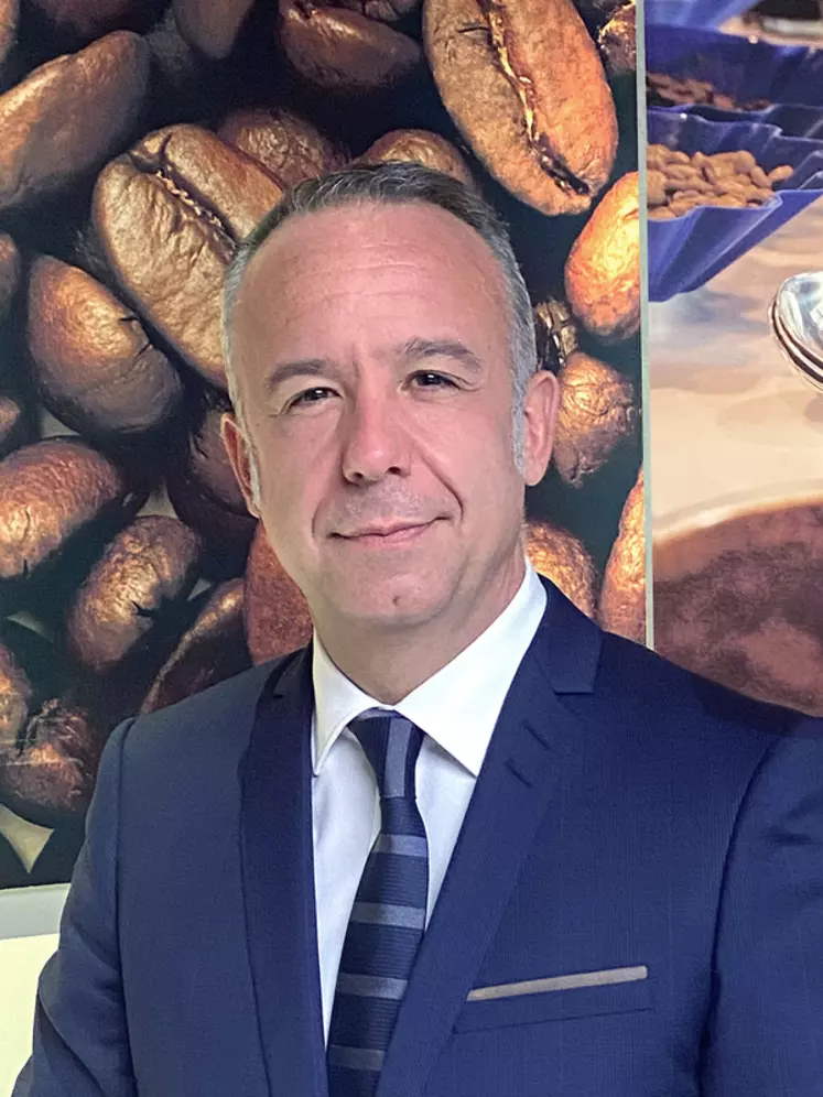 Jean-Christophe Albaret, directeur des opérations commerciales et du développement de Cafés Richard. © DR