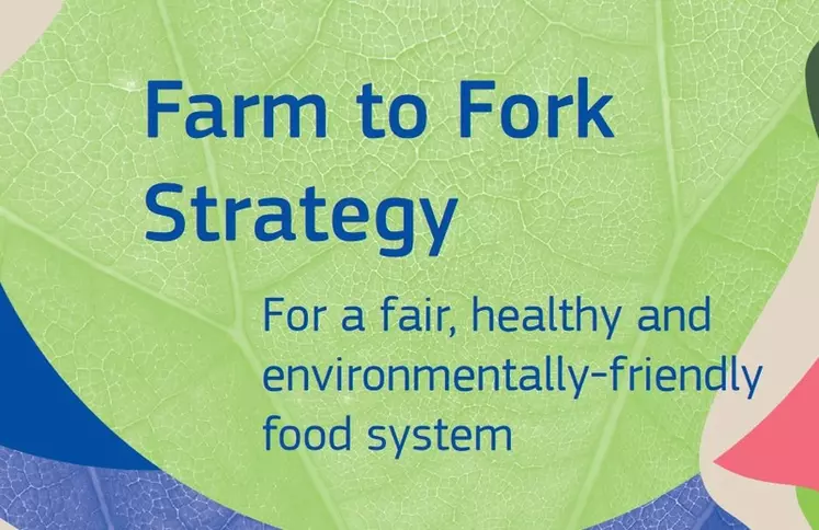 La stratégie Farm to fork est au cœur du pacte vert de l'Union européenne. © Capture d'écran Commission ...