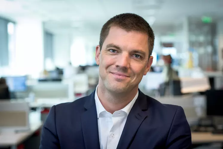 Guillaume Collet, directeur commercial GMS d'Eckes-Granini. © Eckes-Granini