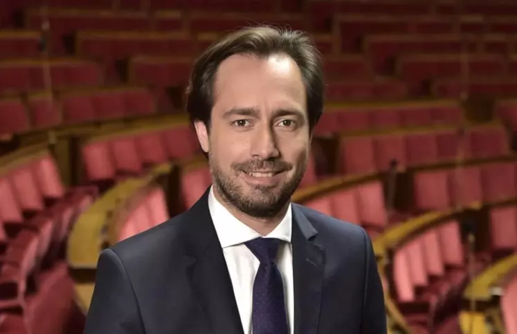 Grégory Besson-Moreau, député LREM de l’Aube. © Assemblée Nationale