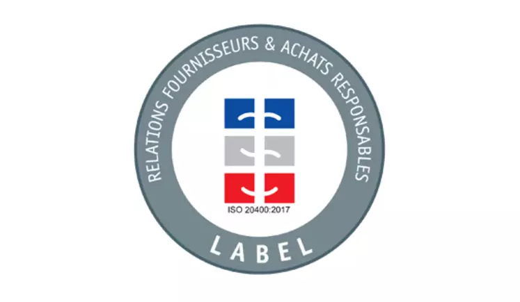 Le logo du label Relations fournisseurs et Achats responsables.