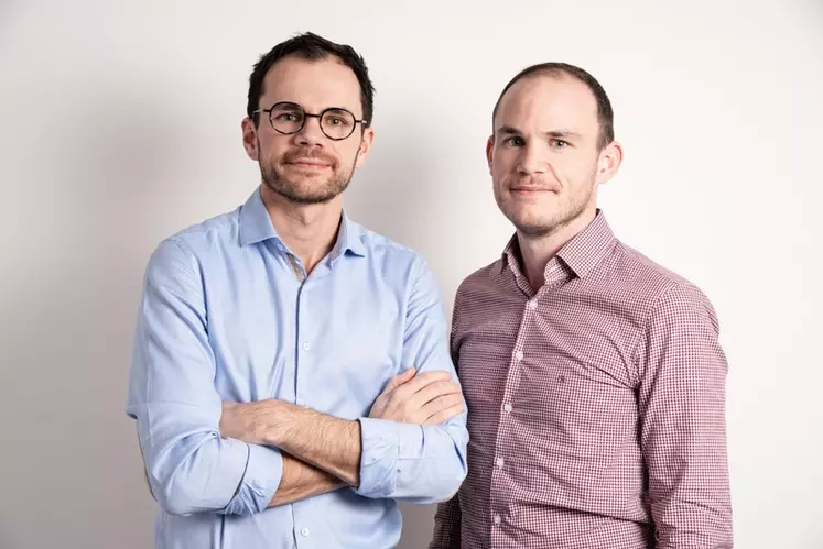 Christophe et Paul-Adrien Menez, fondateur de Zéro-Gâchis. © Smartway