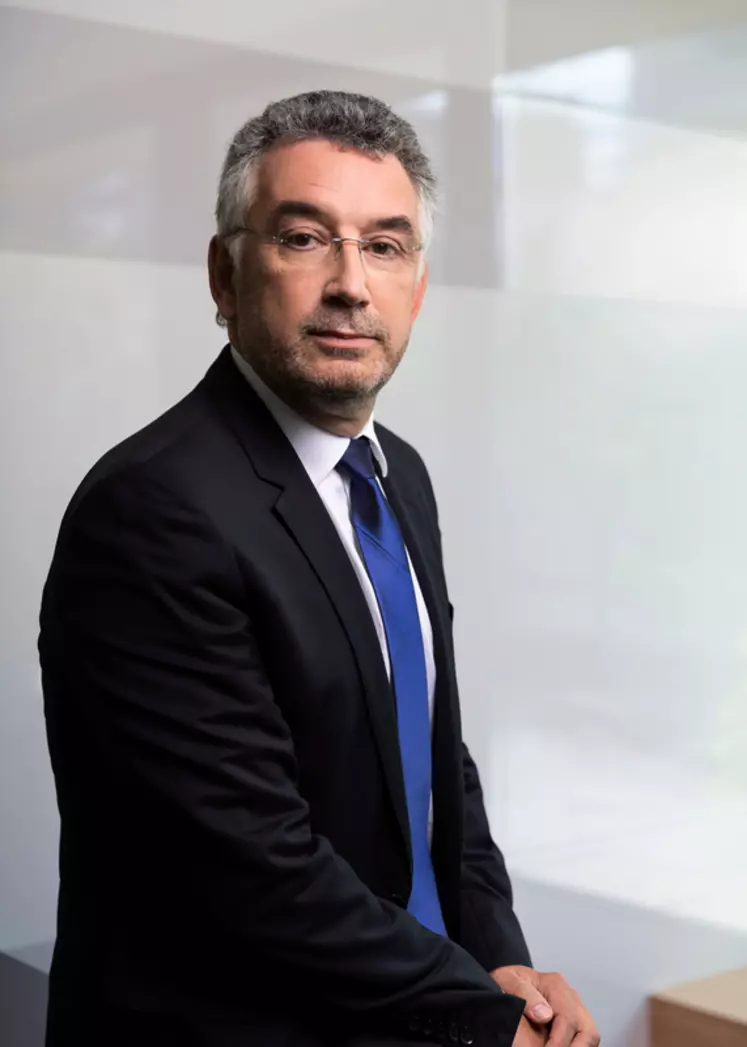 Jean-Philippe Puig, directeur général et gérant d'Avril, vante la rentabilité d'Ovoteam. © Thibaut Voisin pour Avil