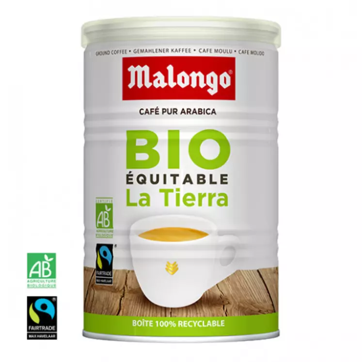 Café bio et équitable Malongo. © Malongo