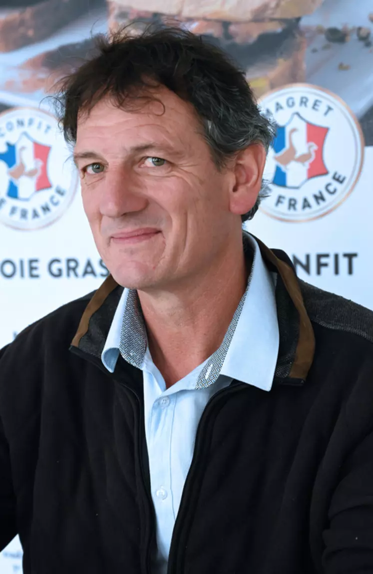 Éric Dumas, 55 ans, a été élu à l’unanimité président du Comité interprofessionnel des palmipèdes à foie gras (Cifog).