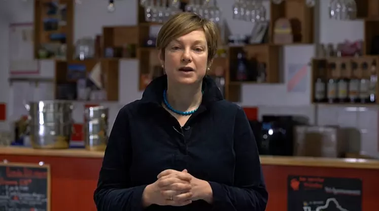 Ariane Delmas, cofondatrice des Marmites Volantes © Capture d'écran Sowefund