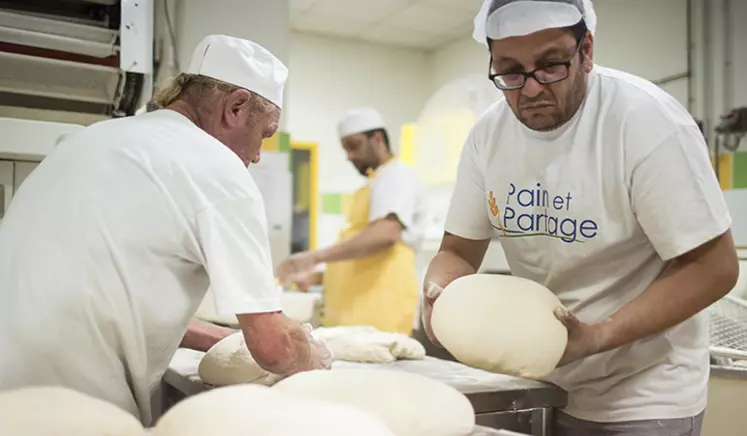 La boulangerie marseillaise Pain & Partage fait partie des 14 entreprises qui seront accompagnées cette année. © Pain & Partage