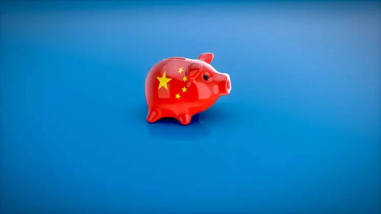 Porc : baisse des achats chinois