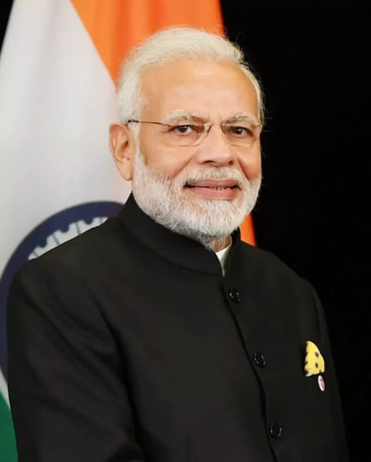 Narenda Modi, premier ministre d'Inde