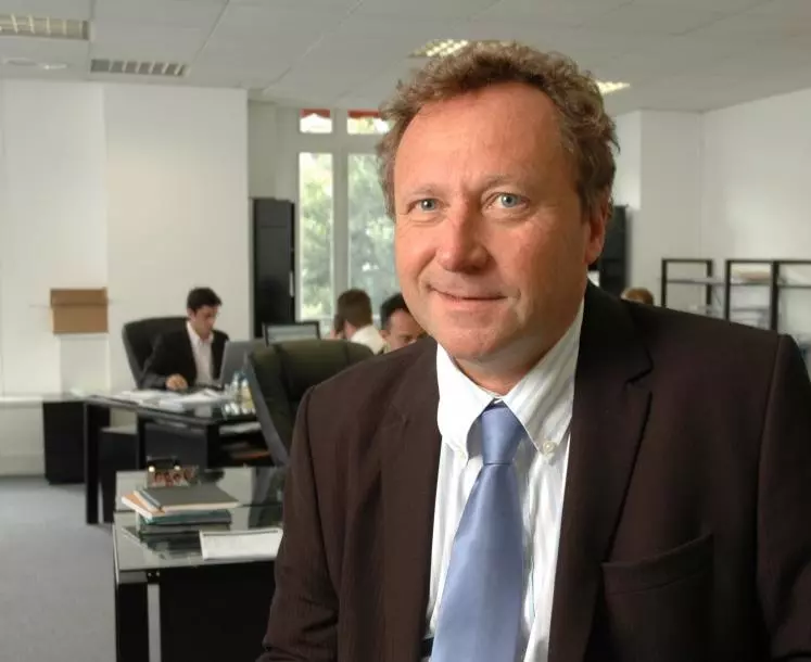 Michel Portier, DG et fondateur d'Agritel. © Agritel