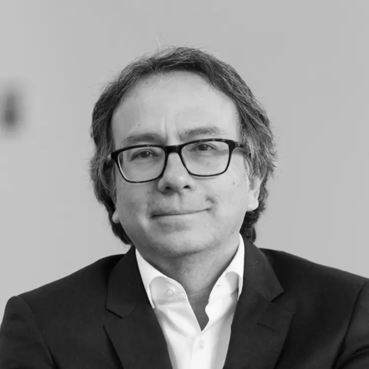 Francisco Camacho, directeur général produits laitiers et d'origine végétale international du groupe Danone.