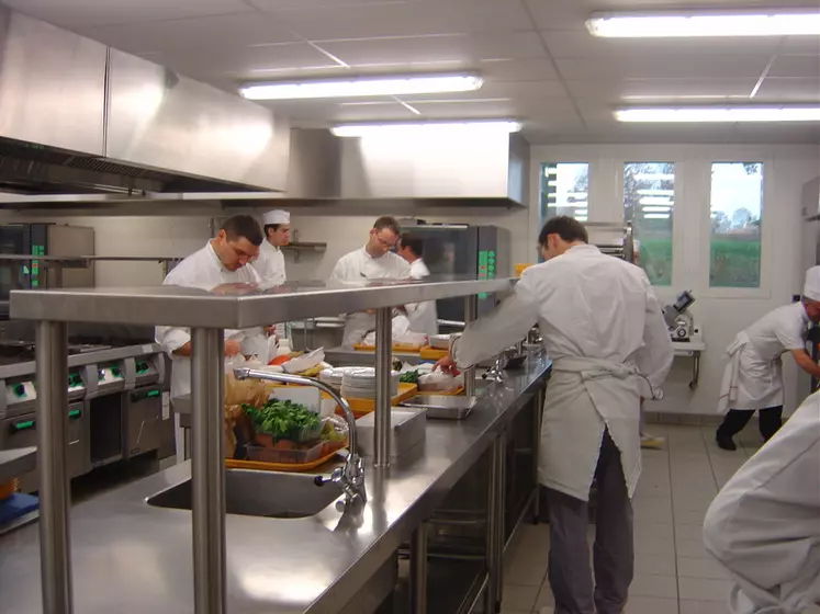 Ces guides s'adressent aux cuisiniers des services de restauration collective et à leurs fournisseurs. © IBB