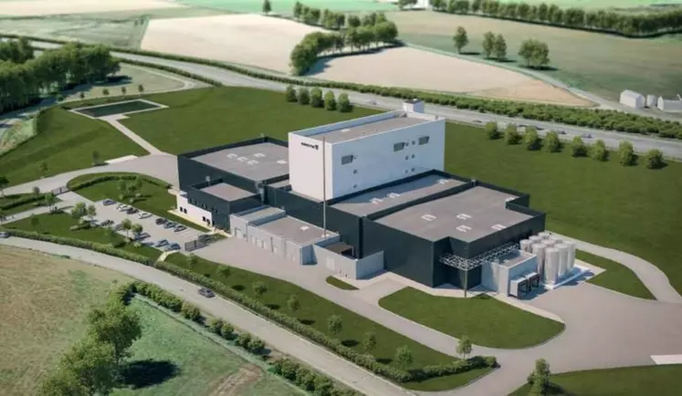 Innov’ia y démarrera en janvier 2021 la construction d’une usine de 9 500 m², qui lancera sa production en juillet 2022. © Adisseo