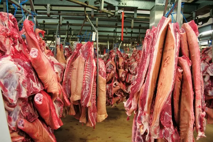 Porc : Baisse des prix des pièces à Rungis 