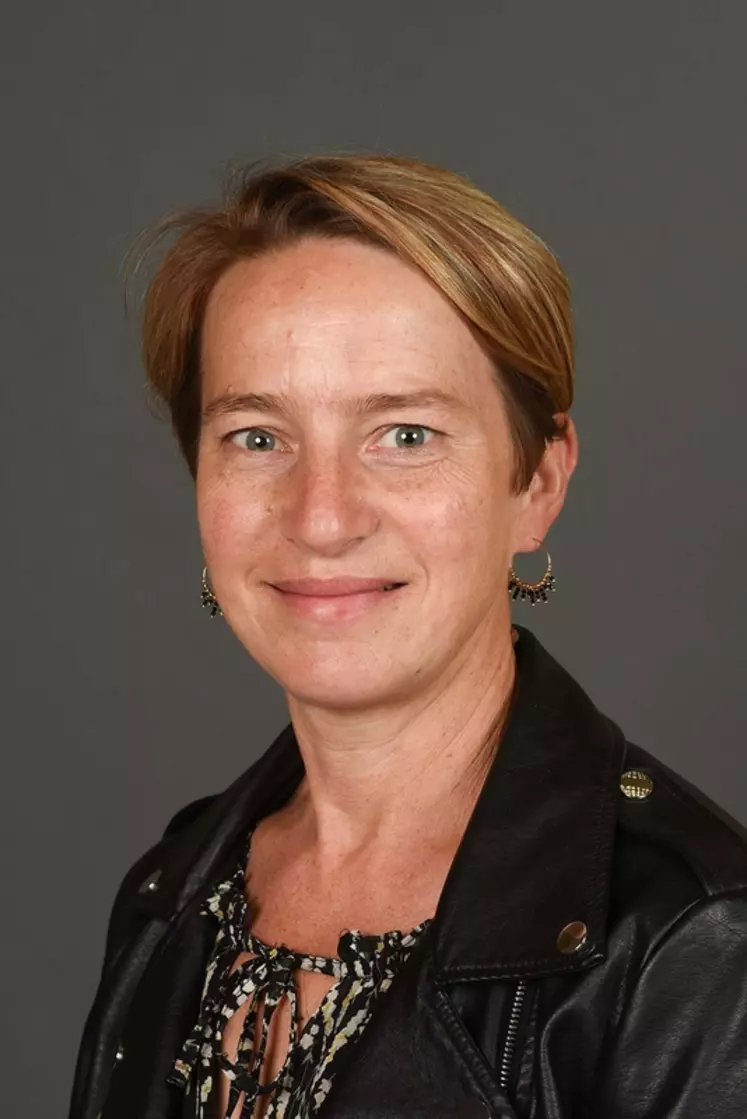 Clotilde Eudier, 3e vice-présidente de la Région Normandie.