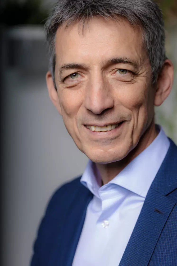 26/03/2021  -  France / Paris.  Xavier Terlet, Co-Dirigeant de Proteines XTC et president de XTC World Innovation.