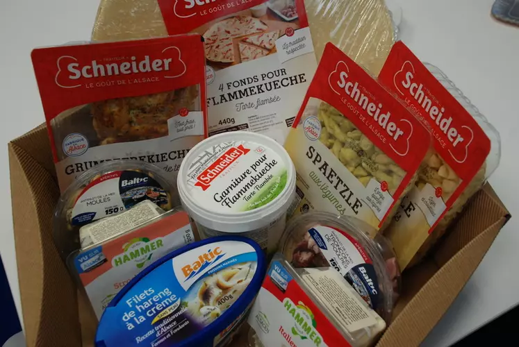 Fond pour Flammekueche SCHNEIDER : le paquet de 4 - 440 g à Prix Carrefour