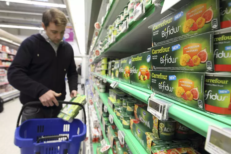 L'inflation dépasse 15 % au rayon crémerie en novembre