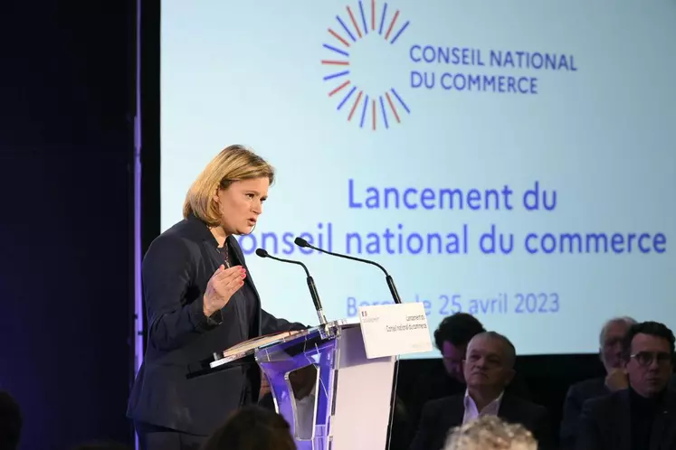 la ministre Olivia Grégoire 